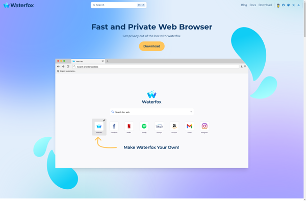 Waterfox image