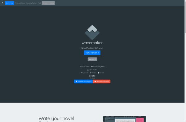 Wavemaker Novel Writing image