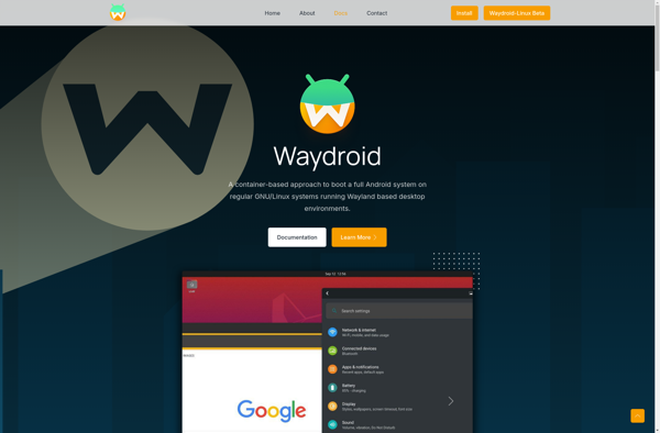 WayDroid image