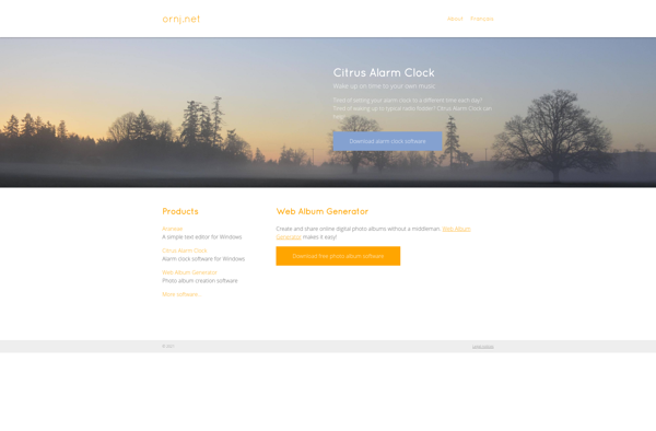 Web Album Generator image