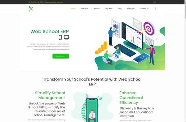 Web School ERP image