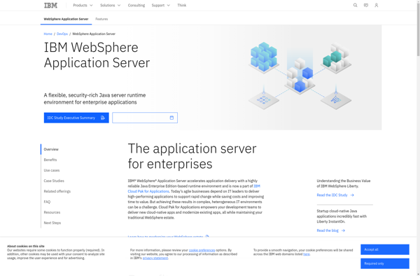 WebSphere Application Server image