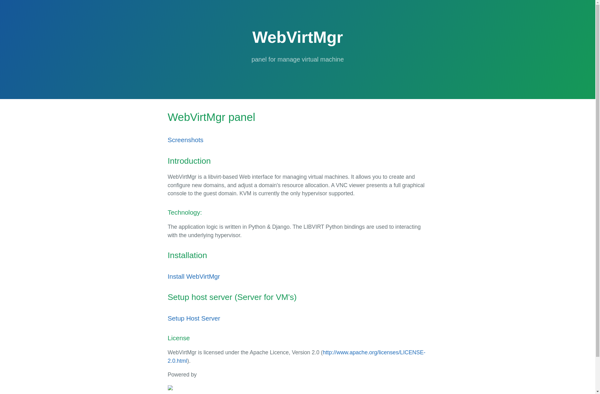 WebVirtMgr image