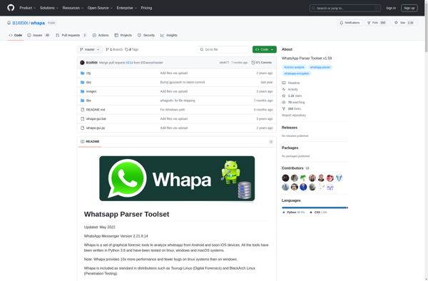 Whapa - WhatsApp Parser image