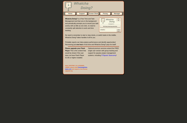 Whatcha Doing? screenshot