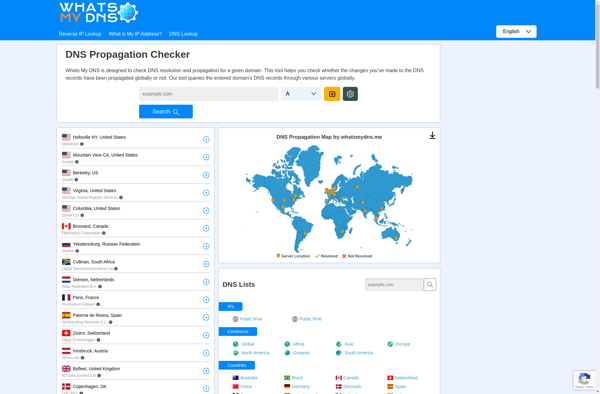 WhatsmyDNS Free DNS Lookup Service Whatsmydns
