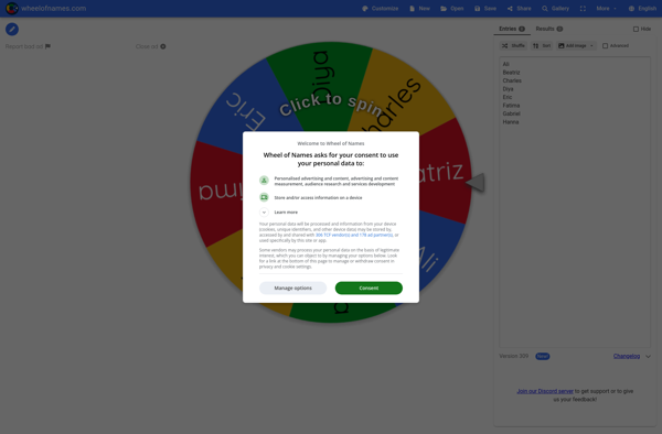 Wheel of Names image