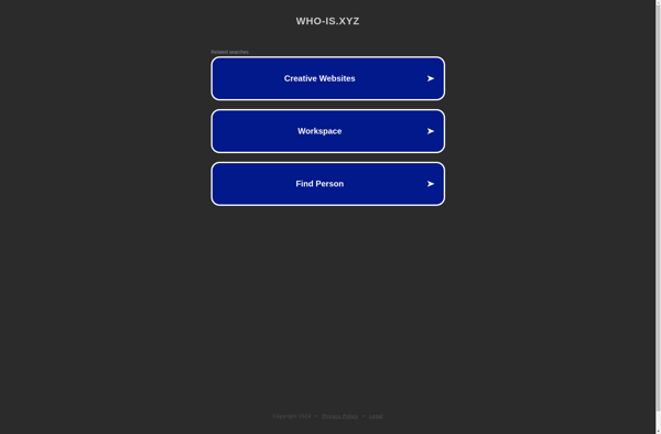Who-is.xyz screenshot