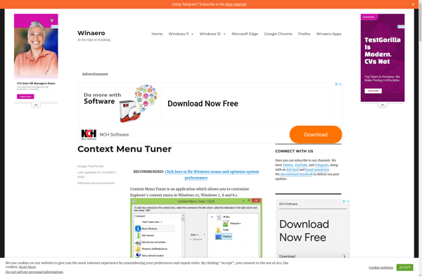 Winaero Context Menu Tuner image