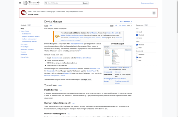 Windows Device Manager screenshot
