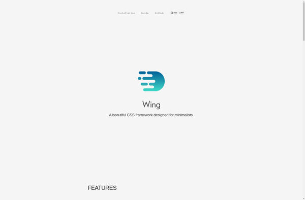 Wing framework image