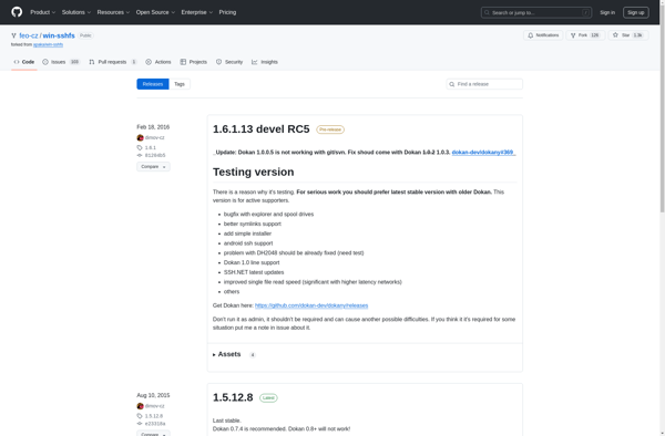 WinSshFS 4every1 screenshot