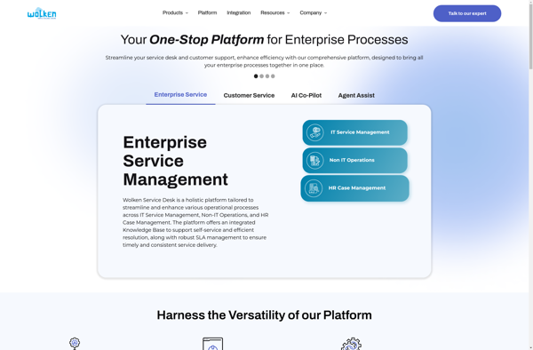 Wolken- Service Desk for Customer Support screenshot