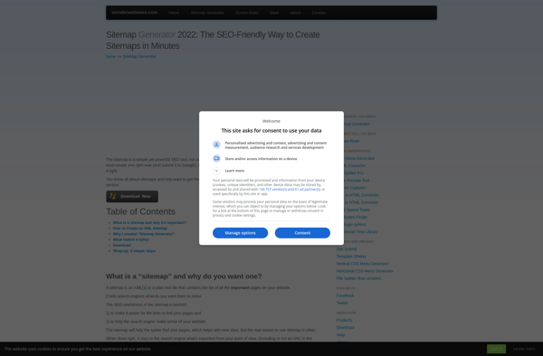 WonderWebWare Sitemap Generator image