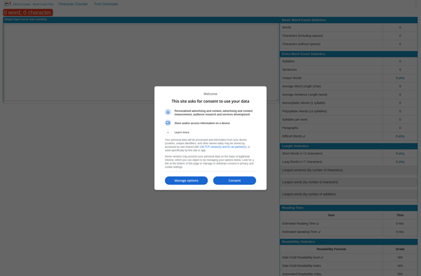 Word Count Tools image
