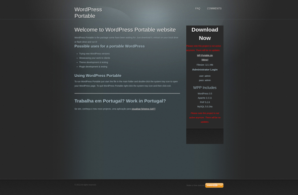 WordPress Portable image