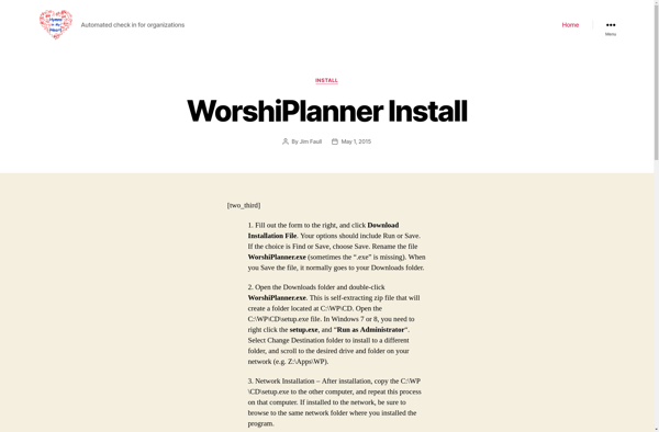 WorshiPlanner image