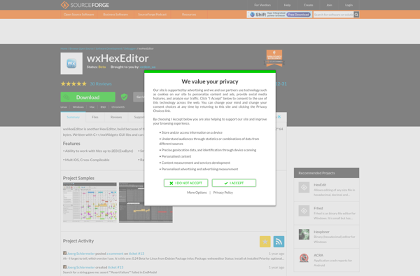 WxHexEditor image