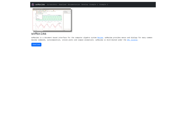 WxMaxima image