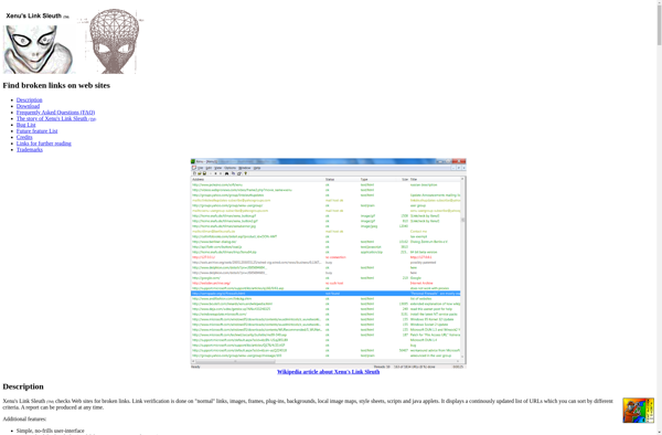 Xenu's Link Sleuth screenshot