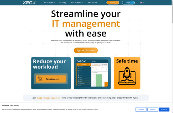 XEOX RMM screenshot