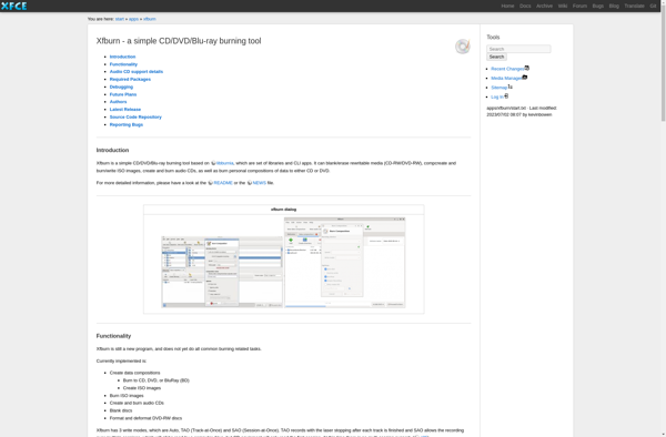 Xfburn image