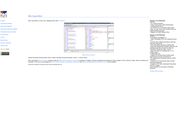 XML Copy Editor image