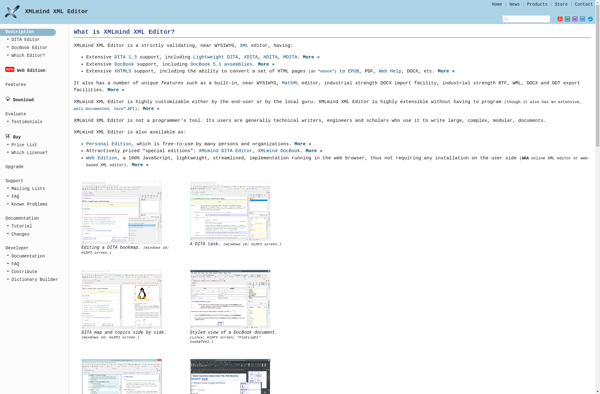 XMLmind XML Editor image