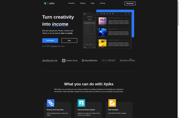 Xpiks screenshot