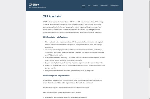 XPS Annotator image