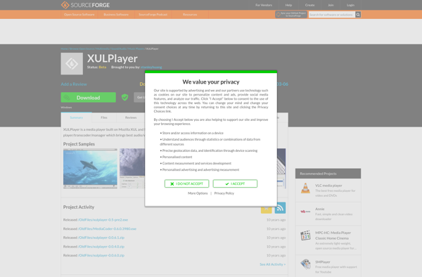 XULPlayer screenshot