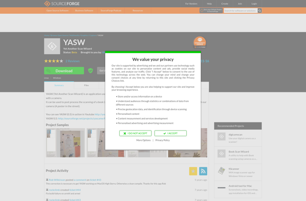 YASW (Yet Another Scan Wizard) image