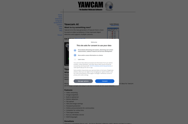 Yawcam image