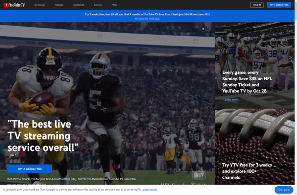 YouTube TV image