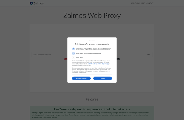 Zalmos Web Proxy image