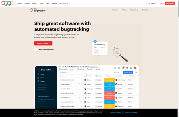 Zoho BugTracker image