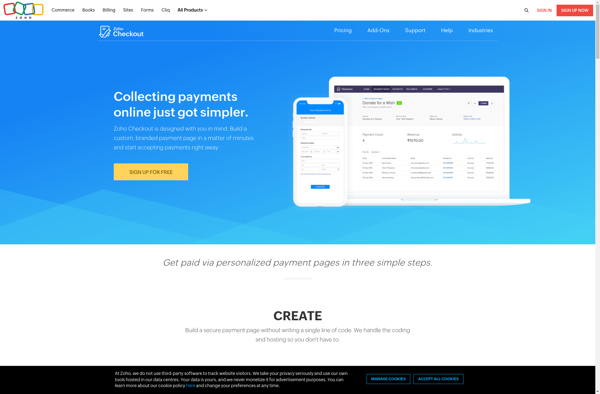 Zoho Checkout image