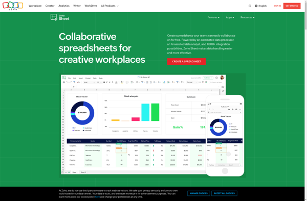 Zoho Sheet image