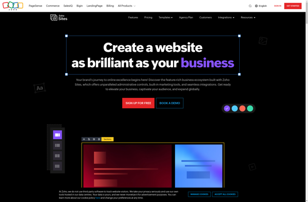 Zoho Sites image