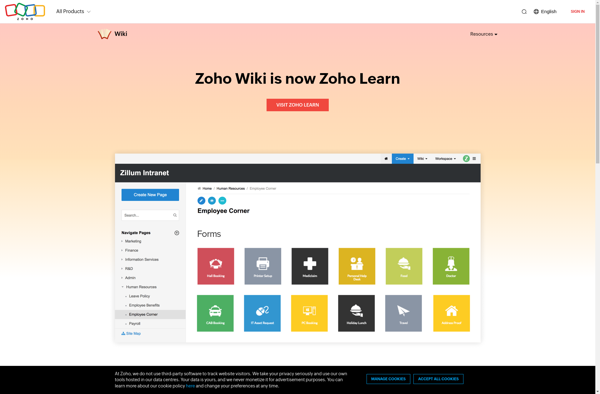 Zoho Wiki