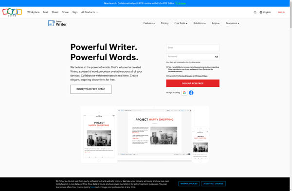Zoho Writer image