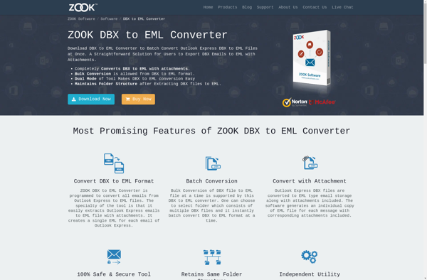 ZOOK DBX to EML Converter