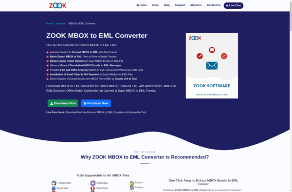 ZOOK MBOX to EML Converter image