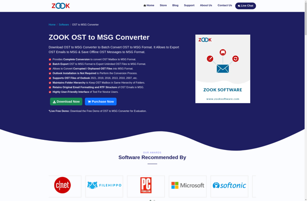 ZOOK OST to MSG Converter