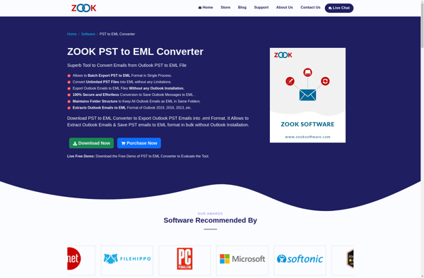 ZOOK PST to EML Converter